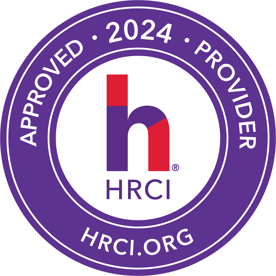 HRCI approved provider logo for 2024